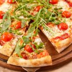 Pizza Mozza Roquette Tomate Cerise