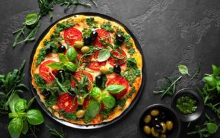 Pizza Pesto Tomates